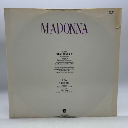 145 - A 12 inch vinyl album by Madonna - Who's That Girl