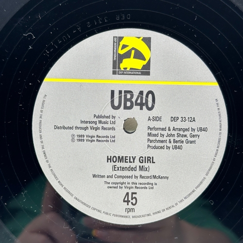 146 - A 12 inch vinyl album by UB40 - Homely Girl