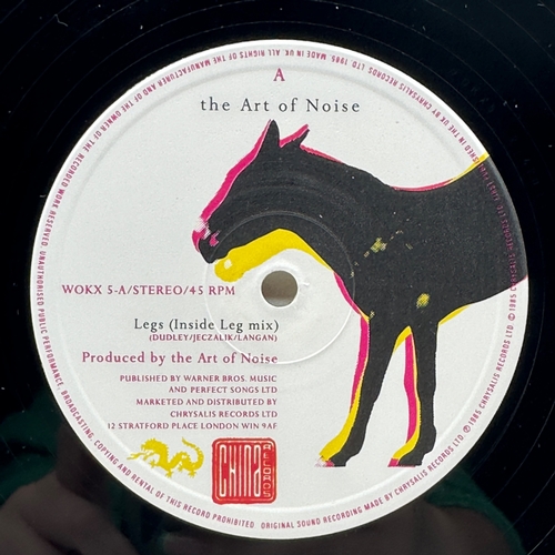 147 - A 12 inch vinyl album by The Art of Noise - Legs