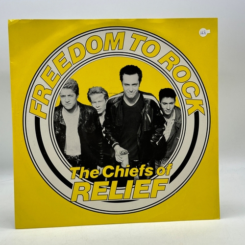 148 - A 12 inch vinyl album by The Chiefs of Relief - Freedom to Rock