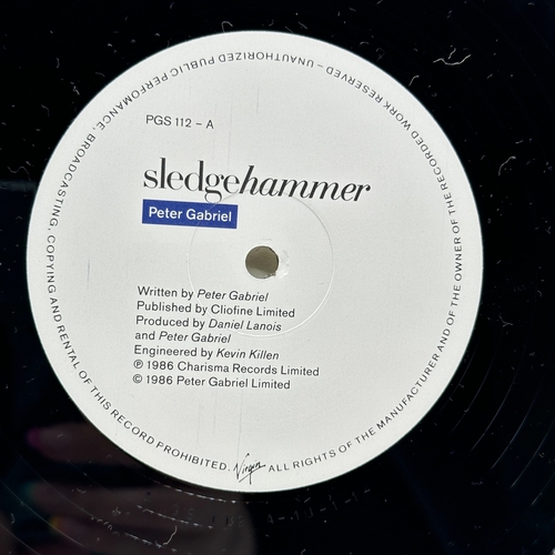 154 - A 12 inch vinyl album by Peter Gabriel - Sledgehammer