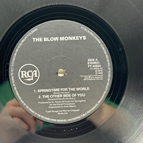 156 - A 12 inch vinyl album by The Blow Monkeys - Springtime for the World