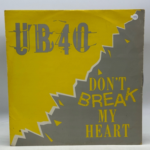 159 - A 12 inch vinyl album by UB40 - Don't Break My Heart