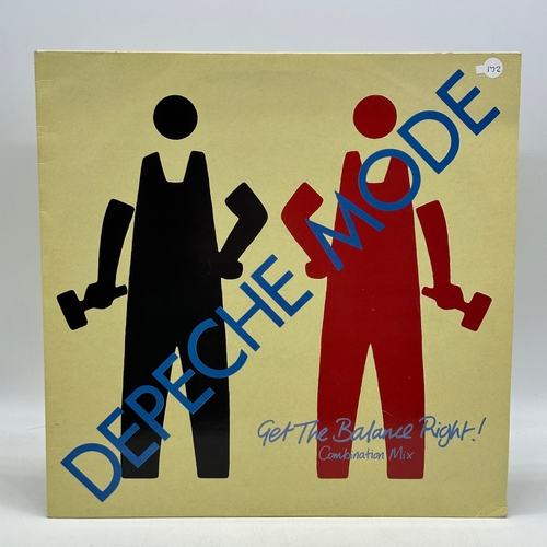 172 - A 12 inch vinyl album by Depeche Mode - Get The Balance Right