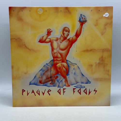 182 - A 12 inch vinyl album by Plague of Fools - Fools All Day