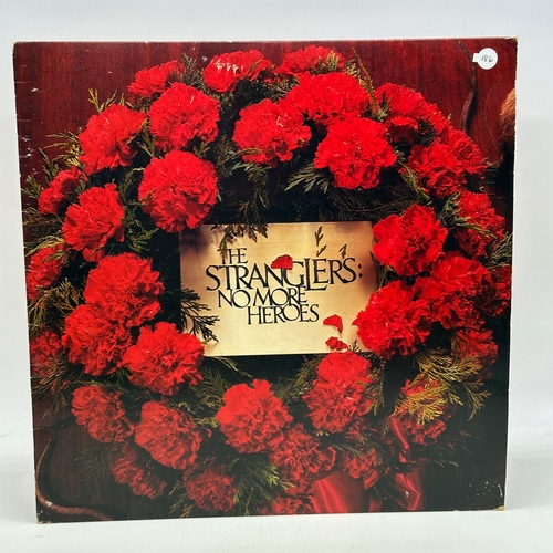 186 - A 12 inch vinyl album by The Stranglers - No More Heroes