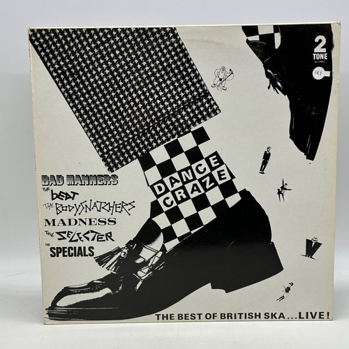 187 - A 12 inch vinyl album compilation Dance Craze