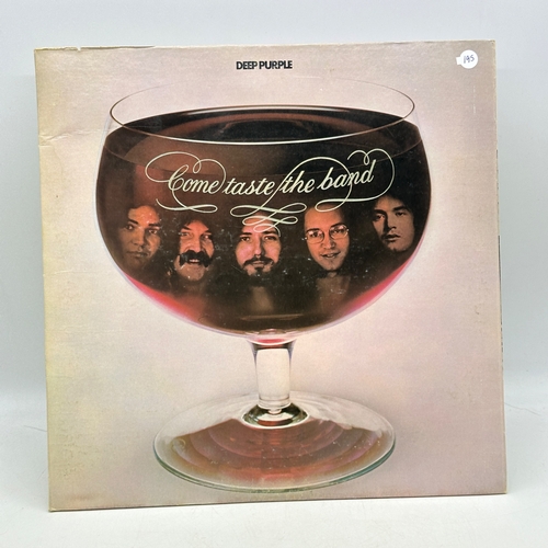 195 - A 12 inch vinyl album by Deep Purple - Come Taste The Band, USA import