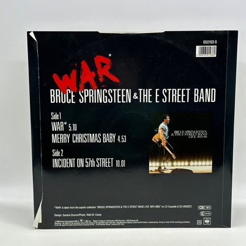 199 - A 12 inch vinyl album Bruce Springstein & The E Street Band - War