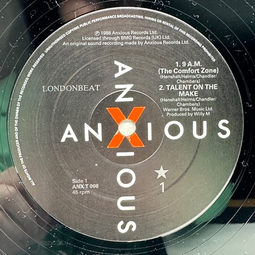 212 - A 12inch vinyl album LondonBeat - Anxious