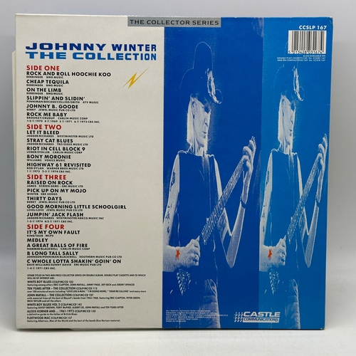 213 - A 12 inch vinyl double album Johnny Winter - The Collector Series