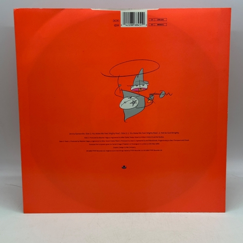 216 - A 12 inch vinyl album Jimmy Somerville - Mighty Real