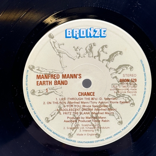 218 - A 12 inch vinyl album Manfred Mann's - Earth Band