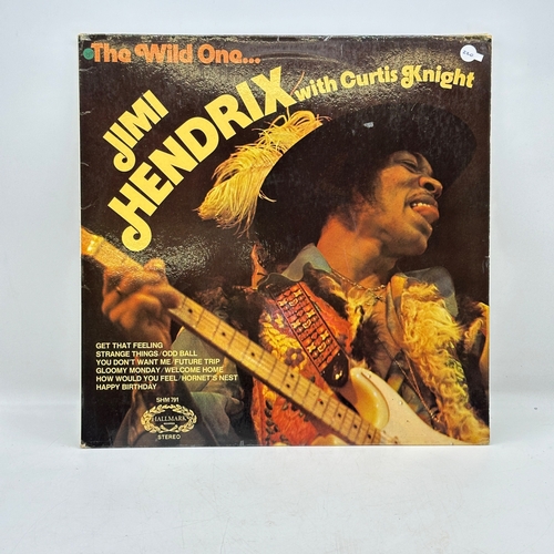 220 - A 12 inch vinyl album Jimi Hendrix with Curtis Knight - The Wild One