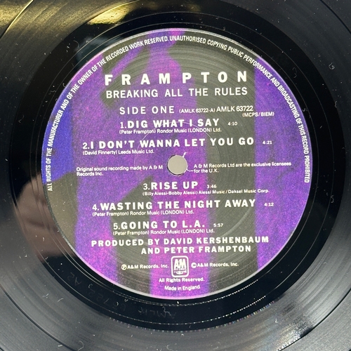 225 - A 12 inch vinyl album Frampton - Breaking all the Rules