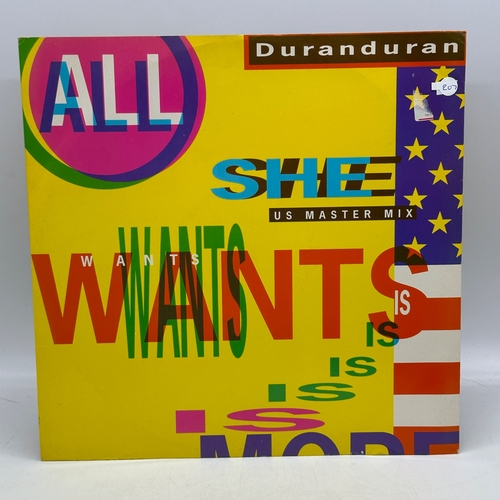 207 - A 12 inch vinyl album Duran Duran - All That She Wants