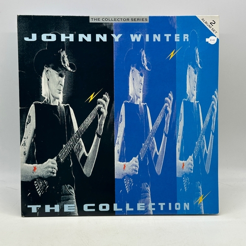 213 - A 12 inch vinyl double album Johnny Winter - The Collector Series