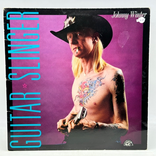 215 - A 12 inch vinyl album Johnny Winter - Gutar Slinger