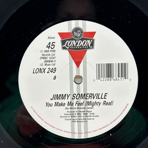 216 - A 12 inch vinyl album Jimmy Somerville - Mighty Real