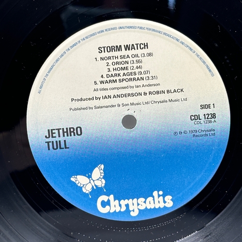 222 - A 12 inch vinyl album Jethro Tull - Stormwatch