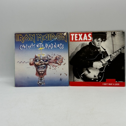 237 - 4x 7 inch single records - Buzzcocks - Ever Fallen In Love, Morrissey - Suedehead, Texas - I Don't W... 