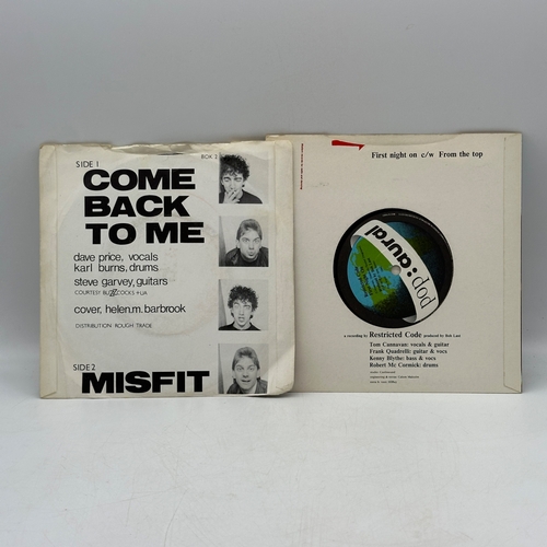 250 - 4x 7 inch single records - Bok Bok - Come Back to Me, Restricted Code - Love To Meet You, Restricted... 