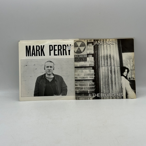 252 - 4x 7 inch single records - Public Image - Rise, Protex - Don't Ring Me Up, Mark Perry - Whole World\... 