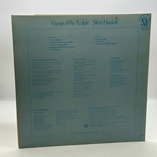 5 - A 12 inch vinyl album by Steve Hackett - Voyage of the Acolyte