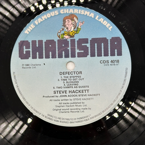 7 - A 12 inch vinyl album by Steve Hackett - Defector