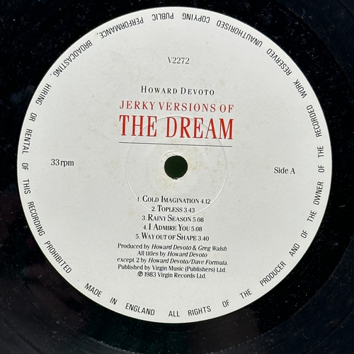 9 - A 12 inch vinyl album by Howard Devoto - Jerky Versions of the Dream