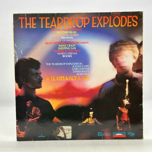 10 - A 12 inch vinyl album by The Teardrop Explodes- Kilimanjaro 1980