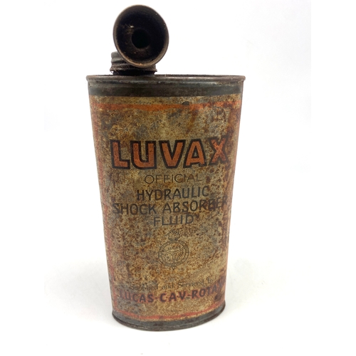 268 - A Lucas rotax advertising tin, 8 inches x 4 inches