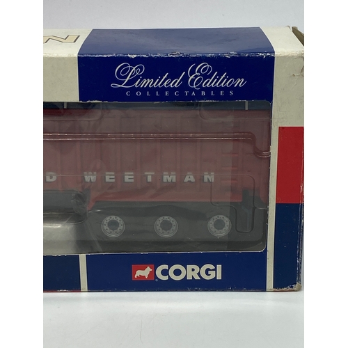 297 - A Corgi Volvo FM bulk tipper toy lorry, CC13505 limited edition, toy is in mint condition never out ... 