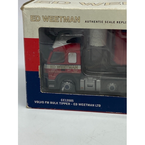 297 - A Corgi Volvo FM bulk tipper toy lorry, CC13505 limited edition, toy is in mint condition never out ... 