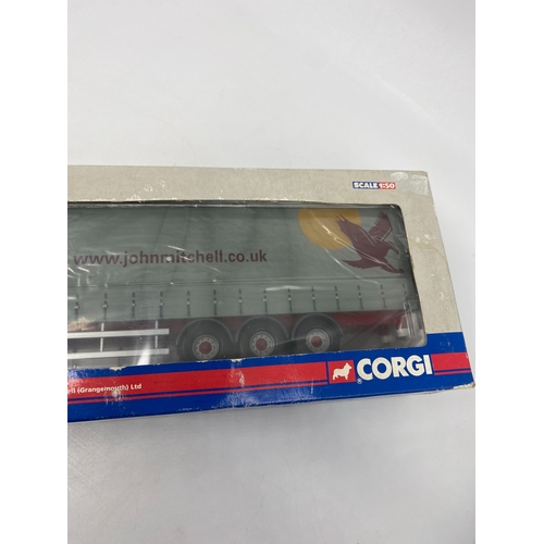 306 - A Corgi curtainside John Mitchell toy lorry, CC13409 limited edition, never out the box but box has ... 