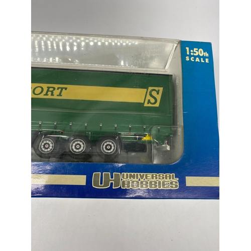 311 - A Universal Hobbies collectors toy lorry, Sparks transport, never out the box but box has some stora... 