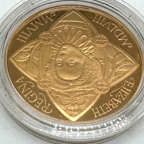 101 - A Â£5 22ct gold coin