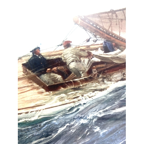 246 - A Montague Dawson vintage print, 