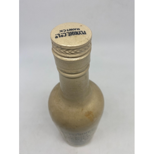 397 - A stone ginger beer bottle, house hold ammonia