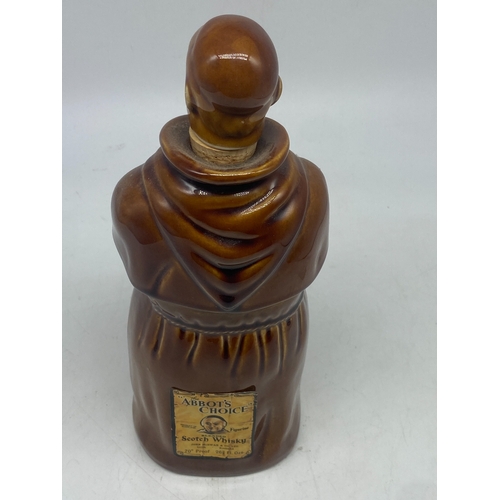 411 - An Abbot whisky decanter