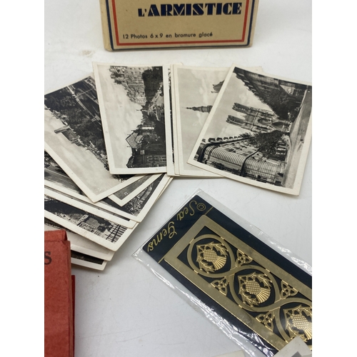 469 - A collection of souvenir cards