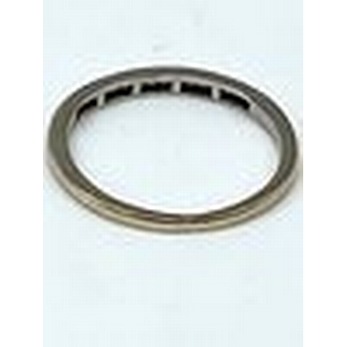 226 - A 9ct white gold eternity band, size J, 1.1 grams in weight approx