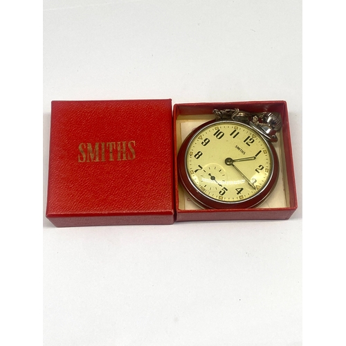 316 - An original Smiths pocket watch, comes in original box