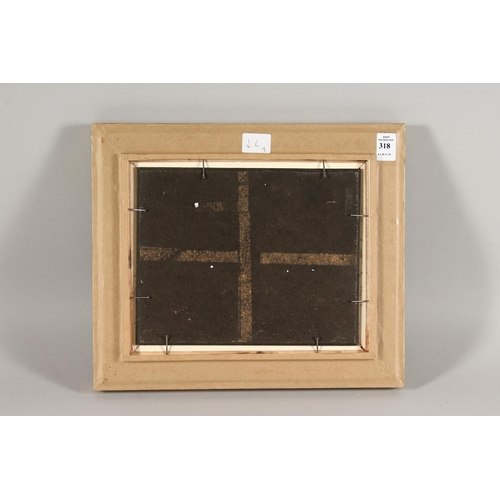 318 - James Hardy (1832-1889) British, A marine scene with a ship on calm waters, oil on board, signed, 8