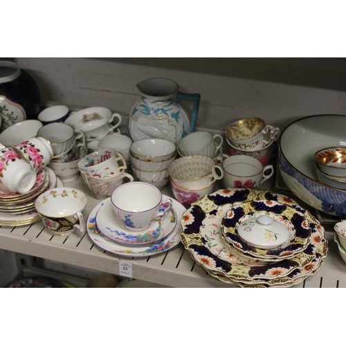 25 - Decorative tea ware etc.