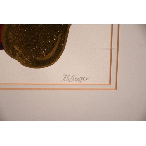 116 - Barbara Hooper (20th century) British, 'The Golden Pear', mixed media, signed 18