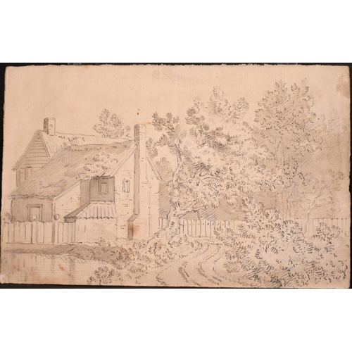 68 - A collection of mainly 19th century, pen, ink & wash and pencil drawings, various subjects, (qty)