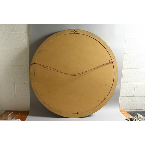 126 - A LARGE CLASSICAL CIRCULAR PANEL, 4 ft long.