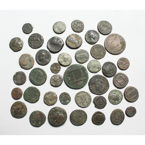 787 - A SMALL QUANTITY OF EARLY ROMAN AND GREEK CLASSIC MAUNDY COINS (40)