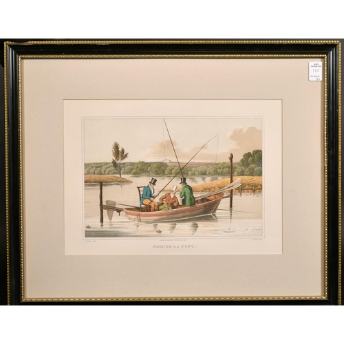 110 - Clark after Alken, A set of six hunting and fishing prints, 9